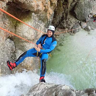 Soca-river-canyoning-deep